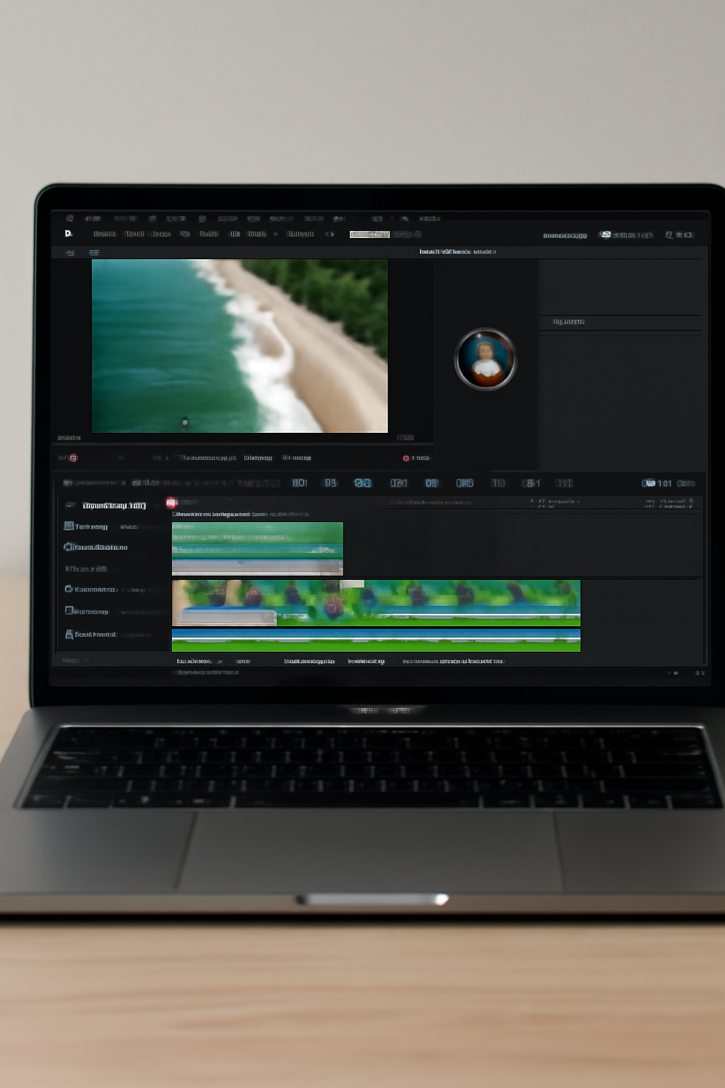 Gravação e edição de vídeo EBZ